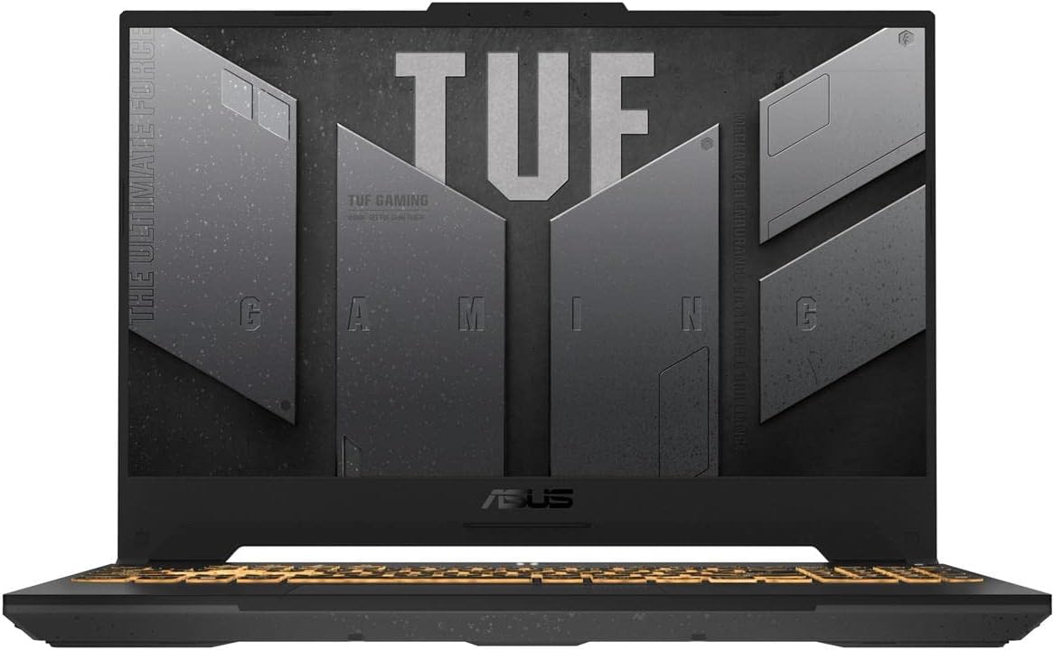 ASUS TUF Gaming F15 (2022) Gaming Laptop, 15.6” FHD 144Hz Display, GeForce RTX 3050, Intel Core i5-12500H, 16GB DDR4, 512GB PCIe SSD, Wi-Fi 6, Windows 11, FX507ZC-ES53,Mecha Gray-2