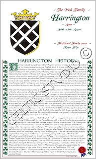 Harrington Irish Family History