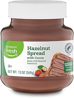 Amazon Fresh, Hazelnut Spread with Cocoa, 13 Oz