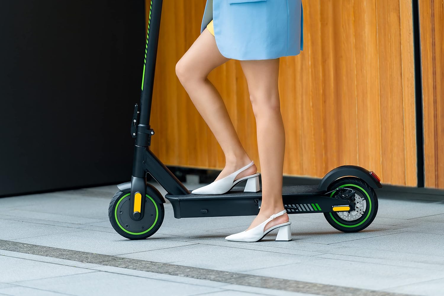 Acer ES Series 3 Electric Scooter | 250W Motor | Up to 15.5MPH | 18.6 Mile Range | 8.5” Solid Rubber Tires | Front Electronic Brake & Rear Disc Brake | W. Capacity 220lbs | eScooter Commuter (Adult)-3