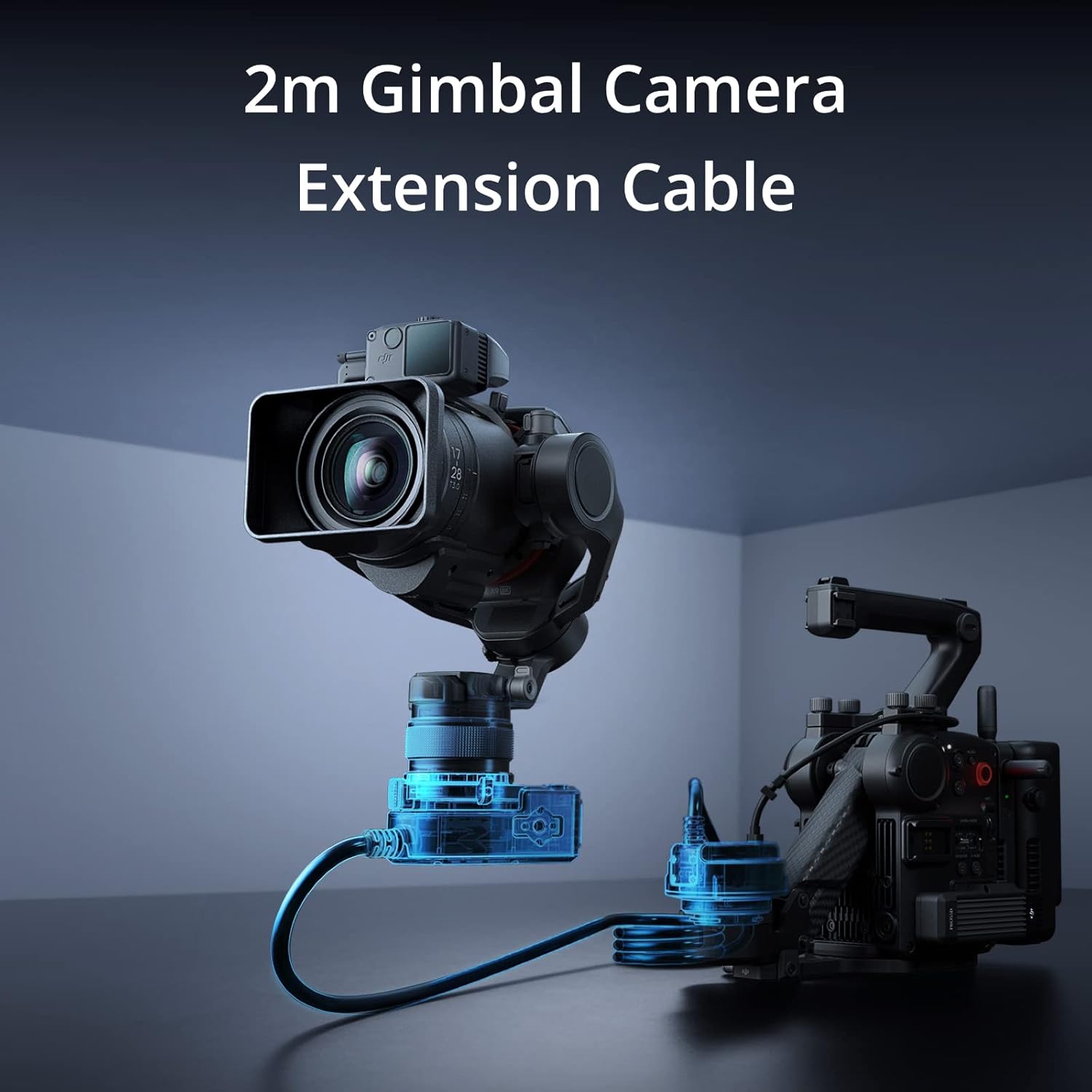 DJI Ronin 4D Flex - Extendable Cinema Camera Solution with 2m Extension Cable, Cinematography Camera, Lossless Transmission of High-Speed Image Signals, Agile Configuration Switches, Solo Operator-2