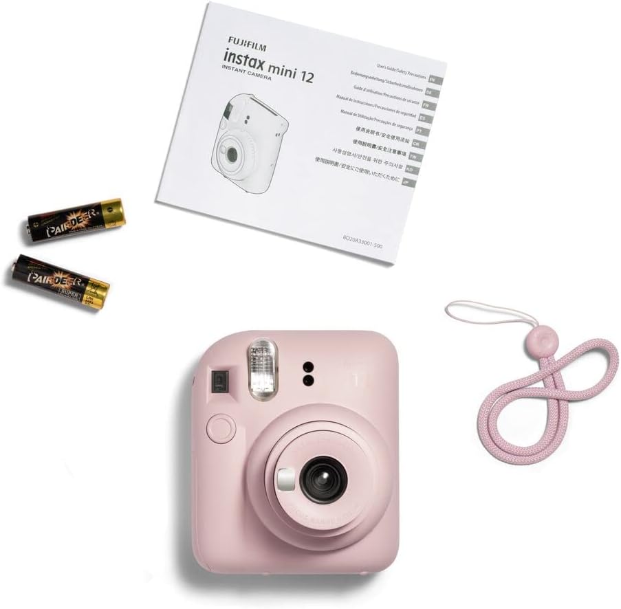 Fujifilm Instax Mini 12 Instant Camera - Blossom Pink-6