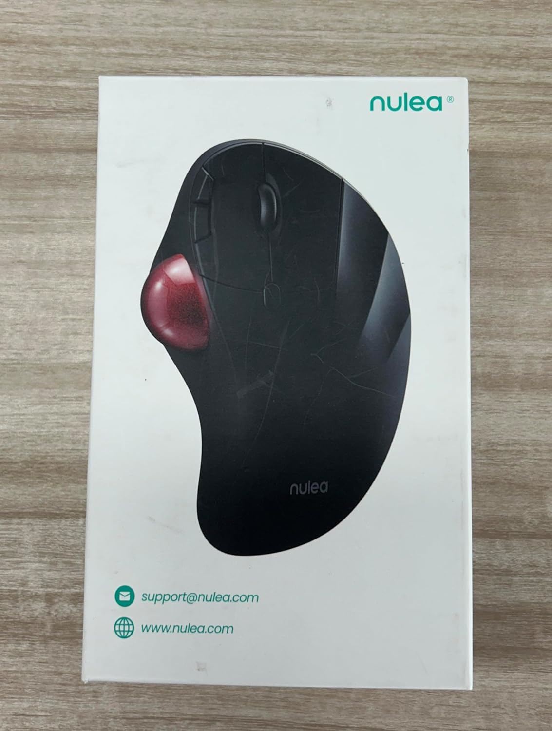 Nulea M507A Wireless Trackball Mouse, Ergonomic Comfort Design with Larger Thumb Trackball & Longer Palm Rest, 5 Adjustable DPI, for Windows, PC and Mac with Bluetooth and USB Capabilities-8