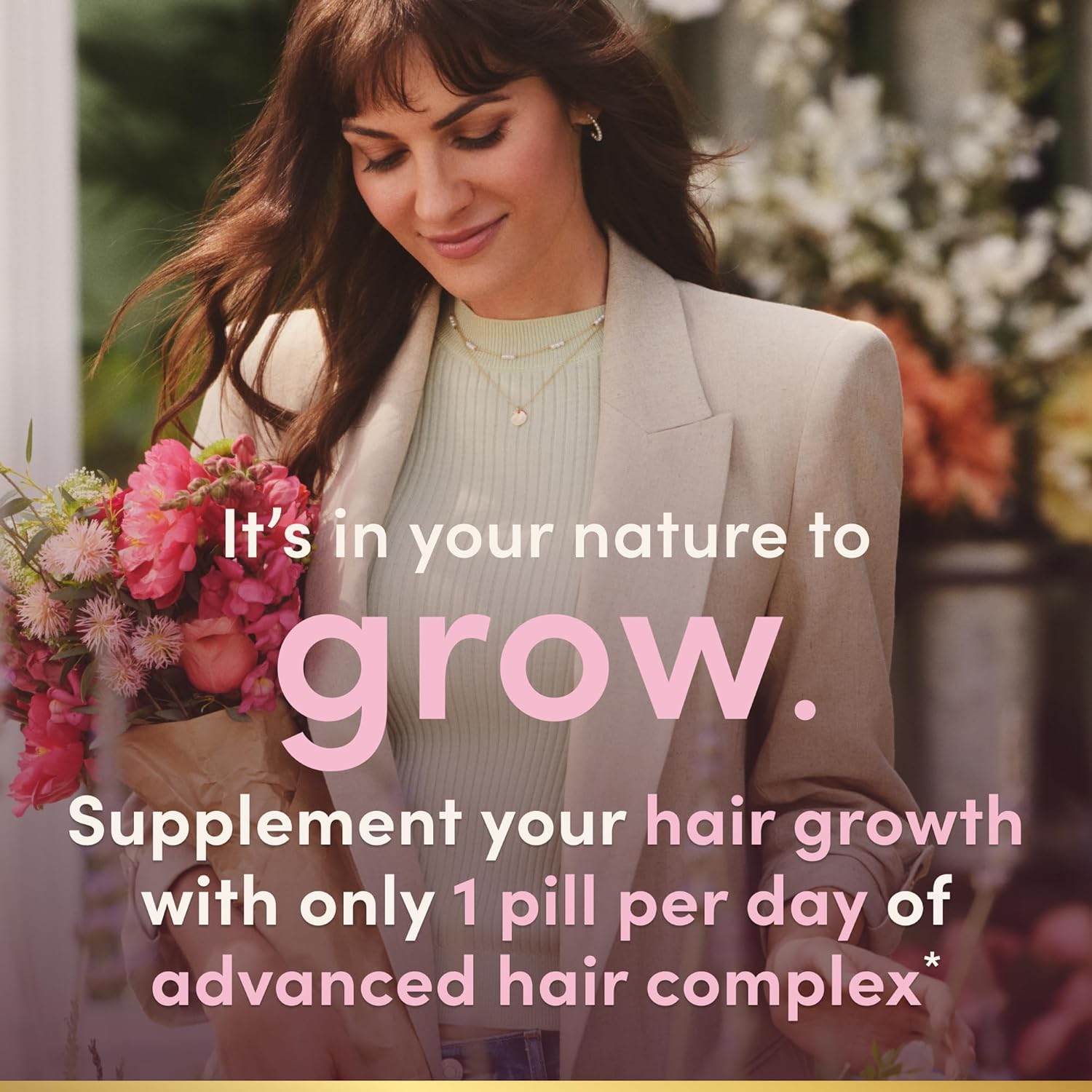 Nature's Bounty Hair Growth Supplement, 1 Per Day, Clinically Shown to Support Thicker, Fuller Hair, with Biotin, Silicon & Arginine, 30 Capsules-3