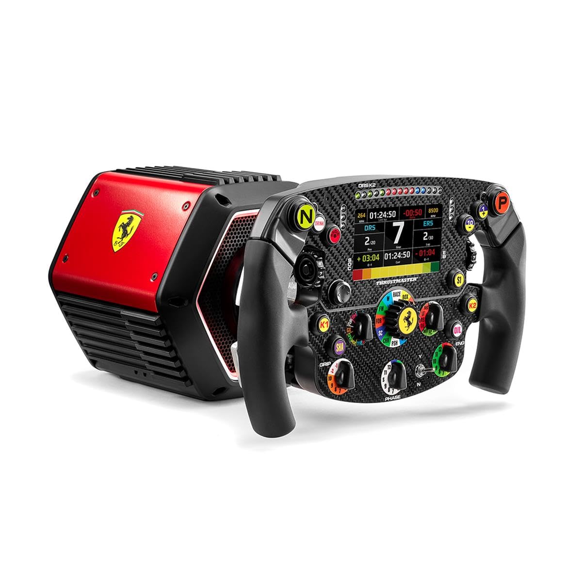 Thrustmaster T818 Ferrari SF1000 Simulator, Direct Drive, Sim Racing Force Feedback Racing Wheel for PC, Officially Licensed by Ferrari (Compatible with PC)-0