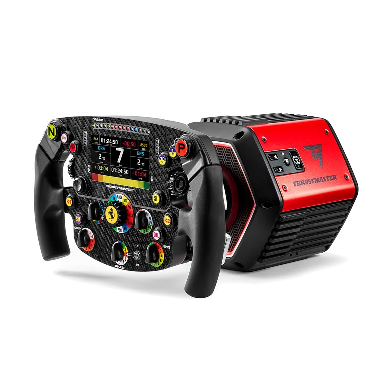 Thrustmaster T818 Ferrari SF1000 Simulator, Direct Drive, Sim Racing Force Feedback Racing Wheel for PC, Officially Licensed by Ferrari (Compatible with PC)-1