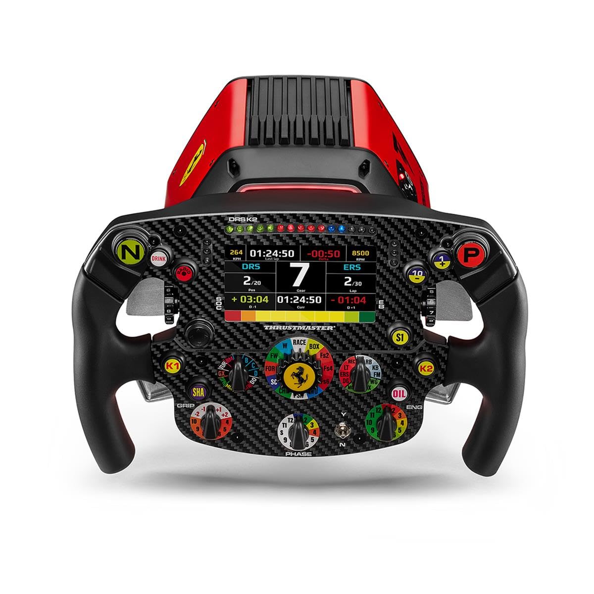 Thrustmaster T818 Ferrari SF1000 Simulator, Direct Drive, Sim Racing Force Feedback Racing Wheel for PC, Officially Licensed by Ferrari (Compatible with PC)-2