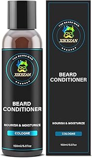 XIKEZAN Beard Conditioner for Men w/Argan & Jojoba Oils Deeply Cleans Smooths Soften & Strengthens,Christmas Stocking Stuffers Father Day Gifts for Men Him Dad Boyfriend Husband