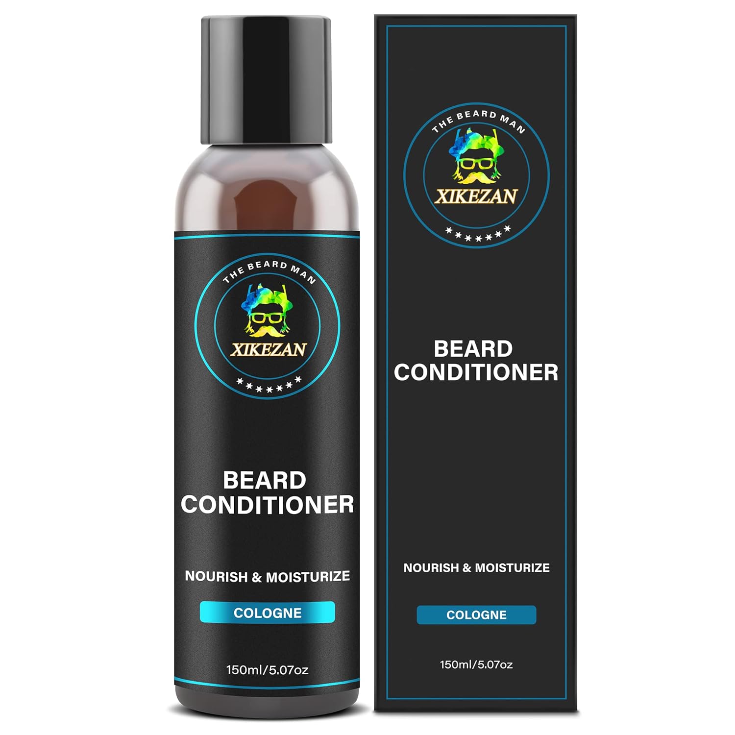 XIKEZAN Beard Conditioner for Men w/Argan & Jojoba Oils Deeply Cleans Smooths Soften & Strengthens,Christmas Stocking Stuffers Father Day Gifts for Men Him Dad Boyfriend Husband-0