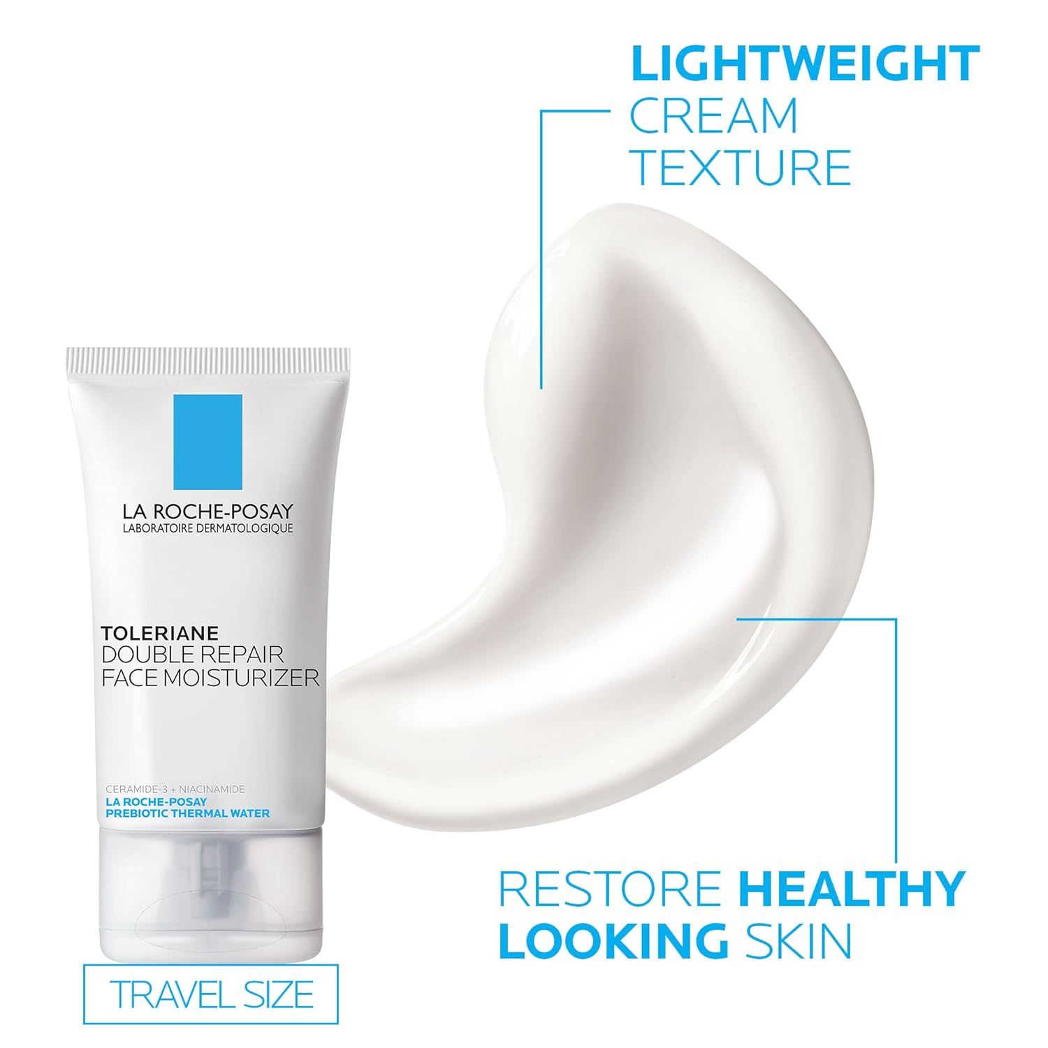 La Roche-Posay Toleriane Hydrating Gentle Face Cleanser | Hydrating Facial Cleanser With Niacinamide + Ceramides | Daily Face Wash For Dry Skin To Normal Skin | Sensitive Skin Tested | Fragrance Free-5