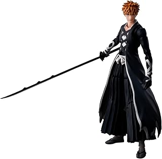 Tamashii Nations - Ichigo Kurosaki -Bankai Tensazagetsu- Bleach: Thousand-Year Blood War, Bandai Spirits S.H.Figuarts 6.1 Inch