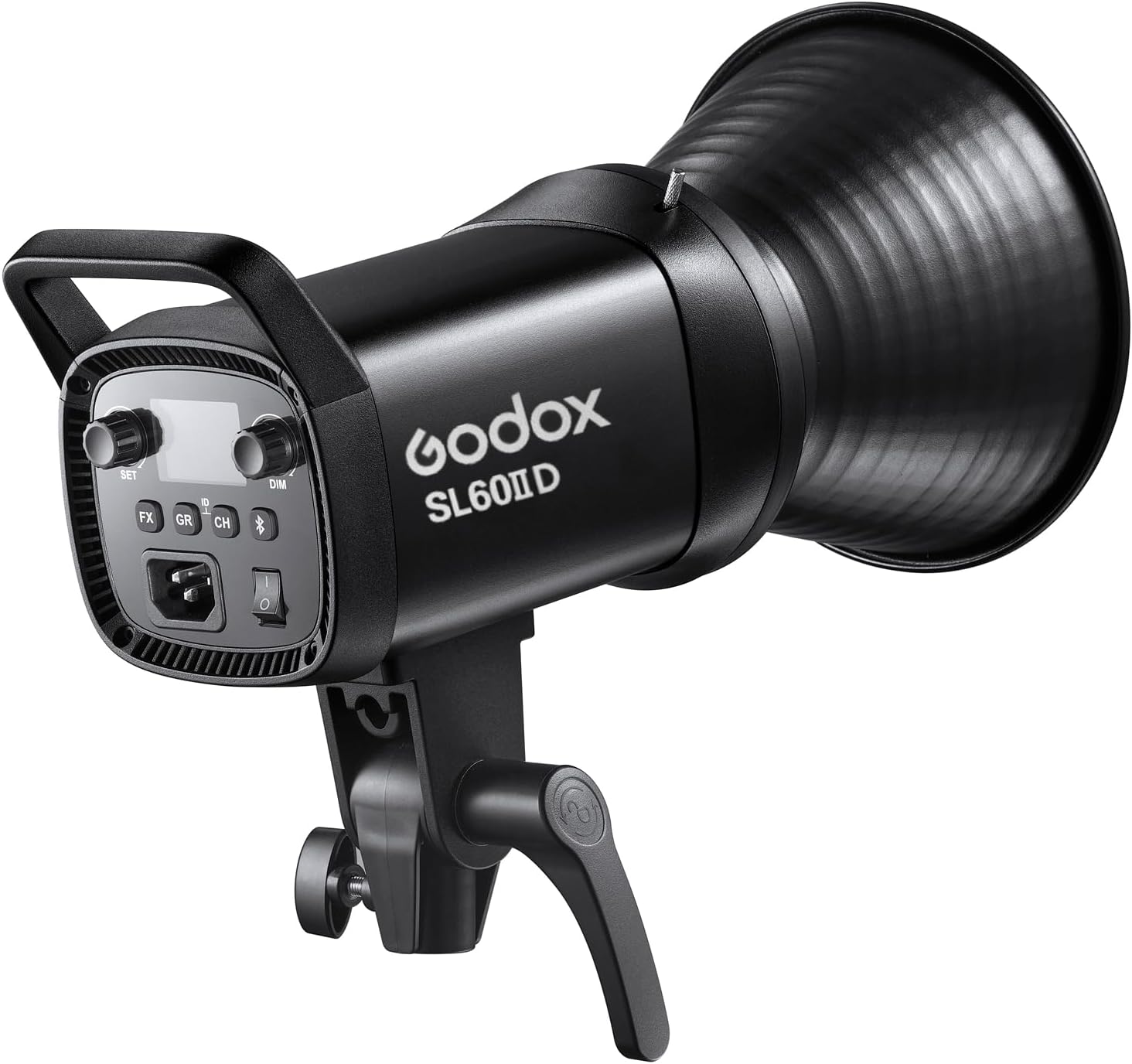 Godox SL60IID 70W LED Video Light, 18600Lux@1M 5600K COB LED Continuous Light, Bluetooth App&2.4G Wireless Remote Control 8 Built-in Fx Effects, TLCI/CRI 97+/96+Bowens Mount Studio Light-7