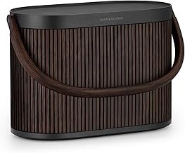 Bang & Olufsen Beosound A5 - Portable Bluetooth Speaker with Wi-Fi Connection, Carry-Strap, Dark Oak