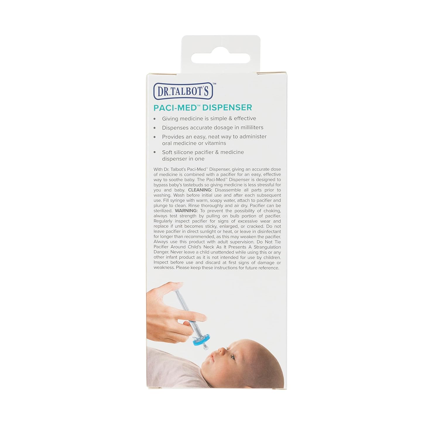 Dr. Talbots Paci-Med Baby Medicine Dispenser - 0+ Months-10