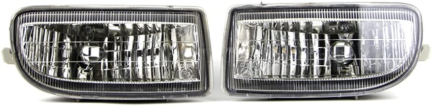 Fog Lamps for Toyota Land Cruiser FJ100 1998-2007 Front Bumper Driving Light OE Style Clear Lens with 9006 Halogen Bulb-1