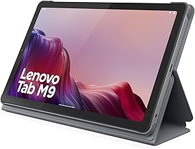 Lenovo Tab M9-2023 - Tablet - Long Battery Life - 9" HD - Front 2MP & Rear 8MP Camera - 3GB Memory - 32GB Storage - Android 12 or Later - Folio Case Included,Gray