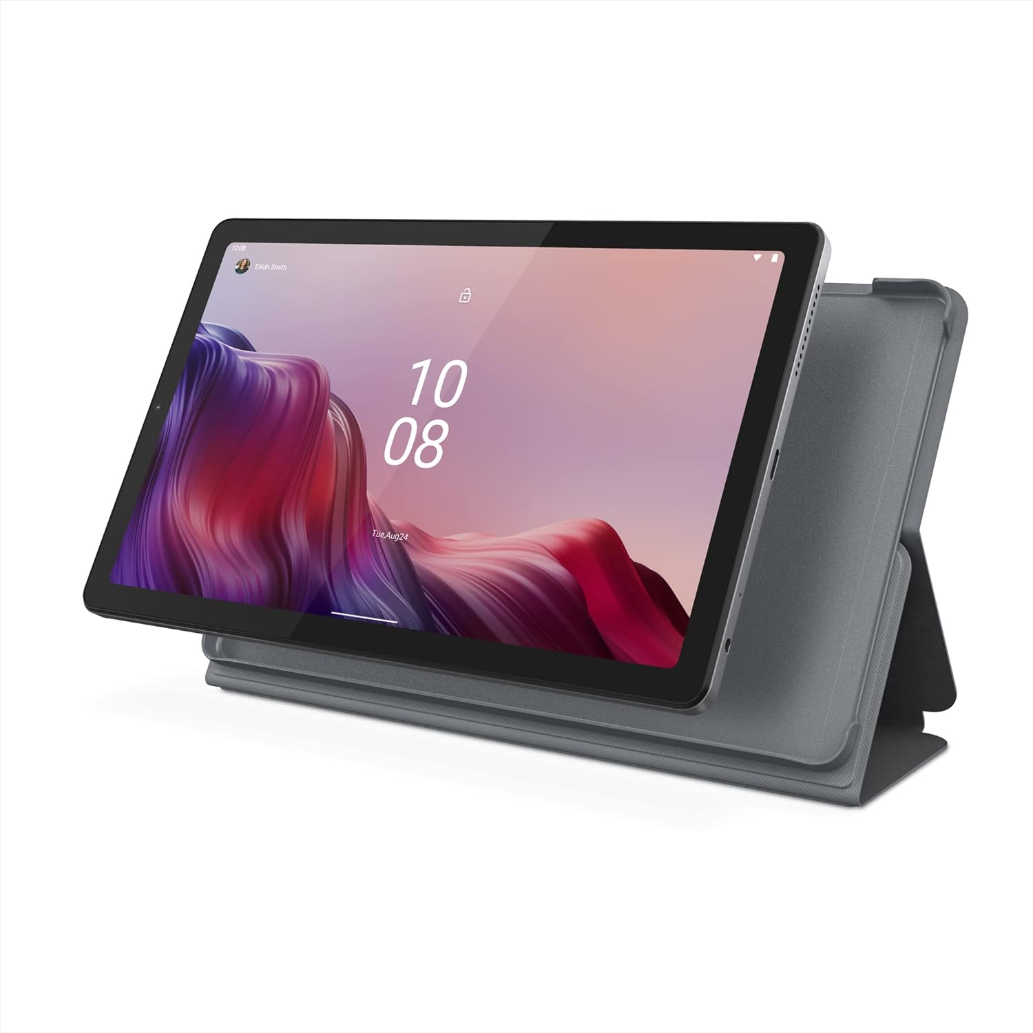 Lenovo Tab M9-2023 - Tablet - Long Battery Life - 9" HD - Front 2MP & Rear 8MP Camera - 3GB Memory - 32GB Storage - Android 12 or Later - Folio Case Included,Gray-9