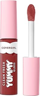 COVERGIRL Clean Fresh Yummy Gloss Daylight Collection, Hydrating, Glossy Shine, Vegan Formula, Moonlight Eclipse 60, 0.33oz