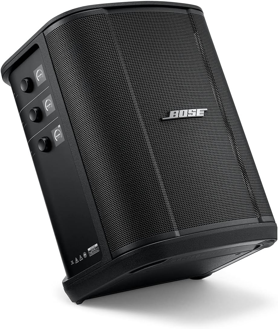 Bose NEW S1 Pro+ All-in-one Powered Portable Bluetooth Speaker Wireless PA System, Black-0