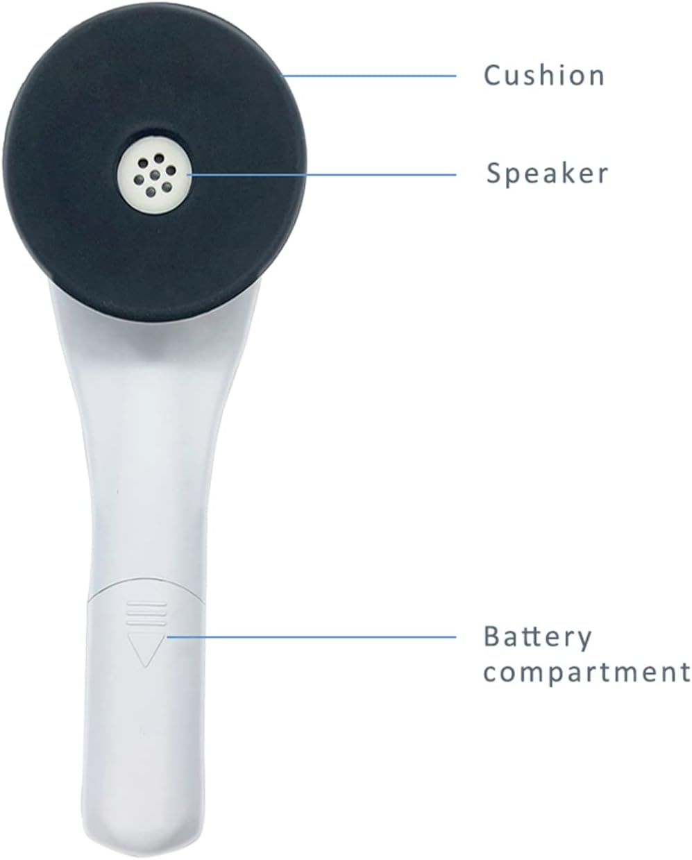 AudiScan Portable Audiometer Hearing Test, Noise Reducing Hearing Test Hearing Screener in Your Hand with Audiocups Cushion and Carry Case-2