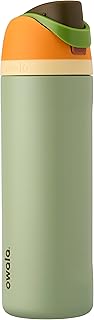 Owala FreeSip Insulated Stainless Steel Water Bottle with Straw for Sports, Travel, and School BPA-Free Sports Water Bottle, 24 oz, Camo Cool