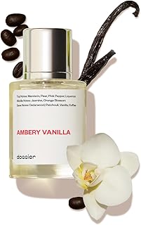 Dossier - Ambery Vanilla 1.7Oz (50ml) - Eau de Parfum - Inspired by YSL's Black Opium - Long-lasting Fragrance - Feminine