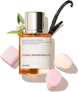 Dossier - Eau de Parfum - Floral Marshmallow - Inspired by By Kilian's Love,Don't Be Shy - Perfume Luxury - Pure Infused - Paraben-Free - Vegan - Feminine - For Women -Fragrance 1.7 Fl 0z (Spray 50ml)