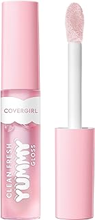 COVERGIRL Clean Fresh Yummy Gloss – Lip Gloss, Sheer, Natural Scents, Vegan Formula - Let’s Get Fizzical