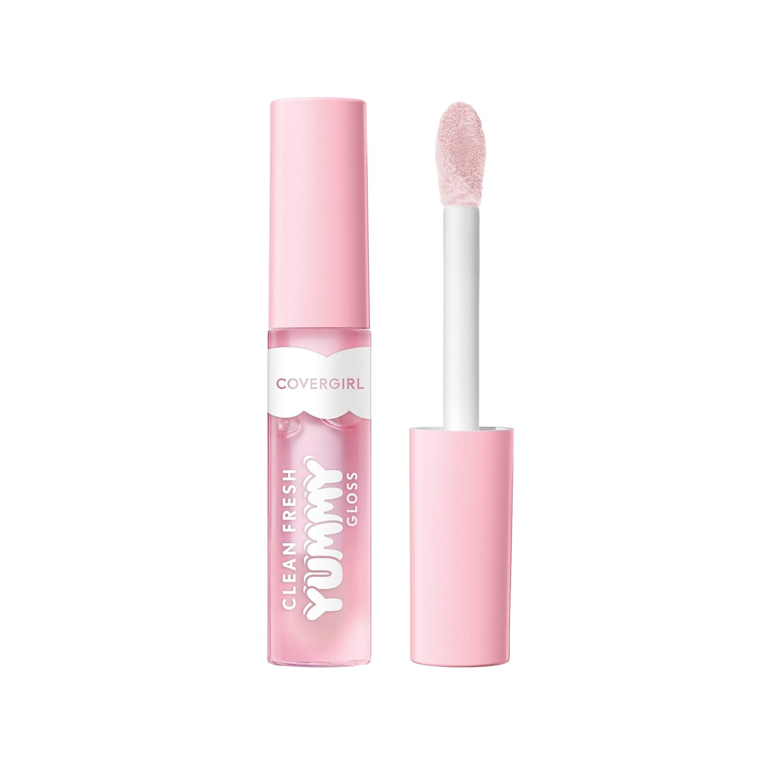 COVERGIRL Clean Fresh Yummy Gloss – Lip Gloss, Sheer, Natural Scents, Vegan Formula - Let’s Get Fizzical-0