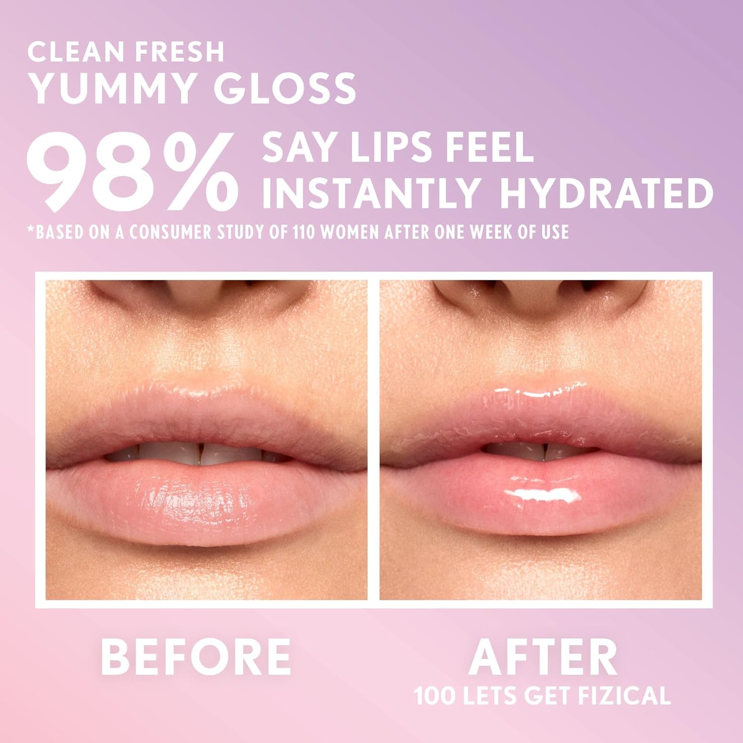 COVERGIRL Clean Fresh Yummy Gloss – Lip Gloss, Sheer, Natural Scents, Vegan Formula - Let’s Get Fizzical-5