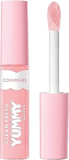 COVERGIRL Clean Fresh Yummy Gloss – Lip Gloss, Sheer, Natural Scents, Vegan Formula - Coconuts About You