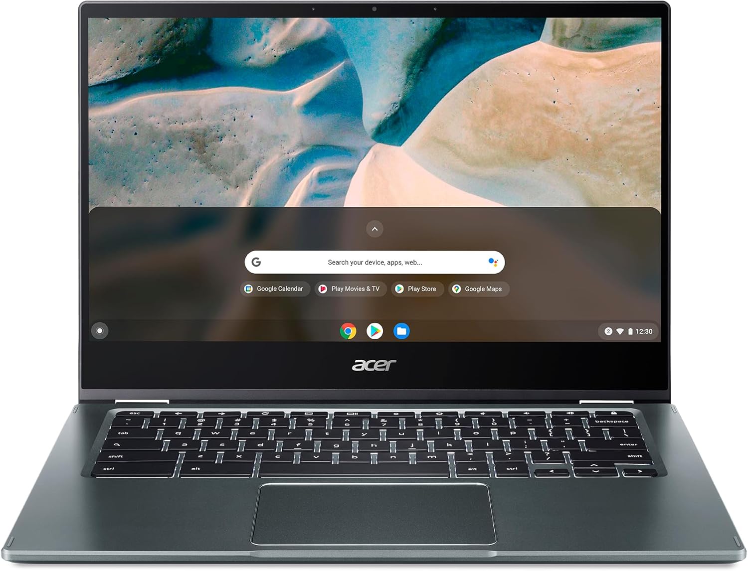 acer Chromebook Spin 514 CP514-1H-R0VX Laptop | AMD Ryzen 3 3250C | 14" FHD IPS Touch Display | 8GB DDR4 | 64GB eMMC | Wi-Fi 5 | HD Webcam | Backlit Keyboard | Chrome OS | Sleeve | Mouse | Green-16