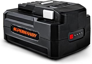 SuperHandy 48V 4Ah Lithium-Ion Battery, 177.6Wh Rechargeable Power Pack - Compatible with 48V Snow Thrower, Mobility Scooter, Utility Cart, Wheelbarrow - Not for Capstan Winch (Battery Only)