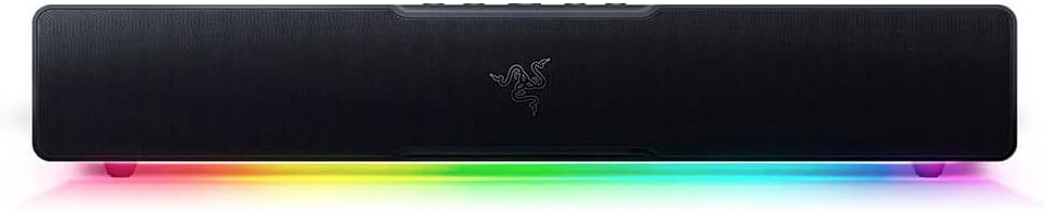 Razer Leviathan V2 X Soundbar Speaker - Bluetooth, USB-C, Chroma RGB - Black-0