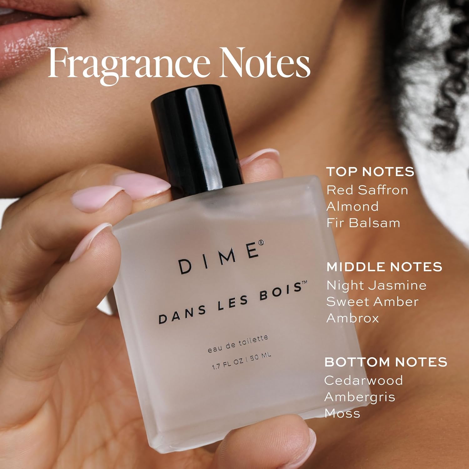 Dime Beauty Perfume Dans Les Bois, 1.7 oz / 50 ml - Feminine and Bold Scent, Hypoallergenic, Clean Perfume, Eau de Toilette For Women-3