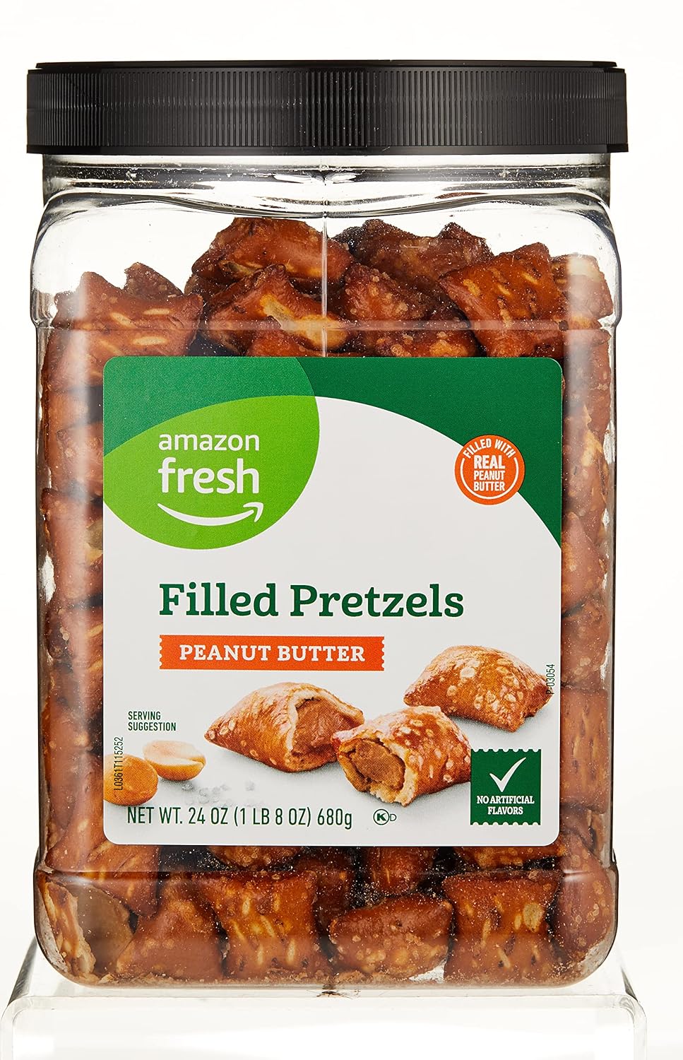 Amazon Fresh, Peanut Butter Filled Pretzels, 24 Oz-0