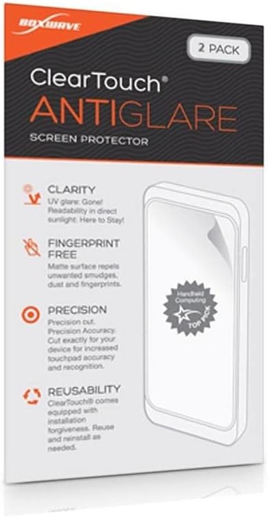 BoxWave Screen Protector Compatible with Pioneer XDJ-RX3 - ClearTouch Anti-Glare (2-Pack), Anti-Fingerprint Matte Film Skin for Pioneer XDJ-RX3-2