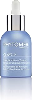 Phytomer OLIGO 6 Face Moisturizing Gel Serum | Powerful Hydrating Face Moisturizer Gel | Advanced Vitamin, Mineral, & Prebiotic Skin Boosters | Revitalize & Awaken Dull, Dry Skin | 30ml