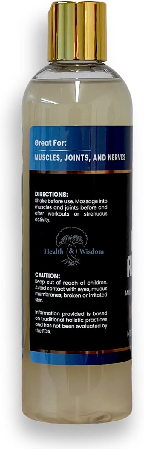 Health and Wisdom Topical Magnesium Muscle Recovery - Magnesium Spray for Feet, Magnesium Oil Spray, Magnesium Oil for Feet, Pure Magnesium Oil Spray, Magnesium Body Spray, Magnesium Mist - 12 Fl Oz-2