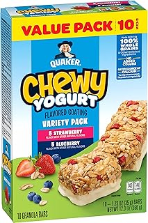 Chewy Yogurt Bars - Variety Pack 10ct