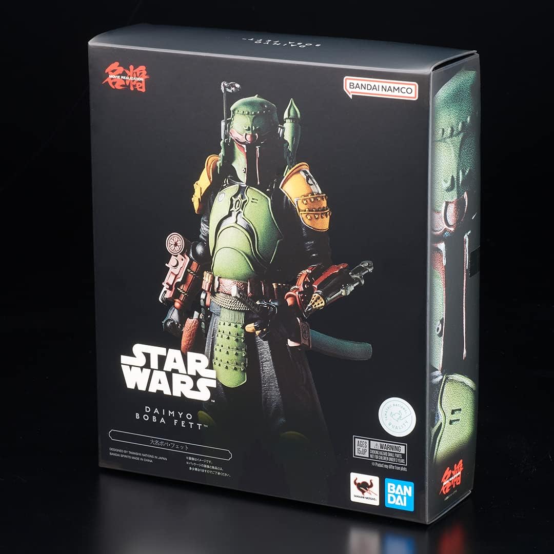 TAMASHII NATIONS - Star Wars: The Book of Boba Fett - Daimyo Boba Fett, Bandai Spirits MEISHO Movie Realization Action Figure-2