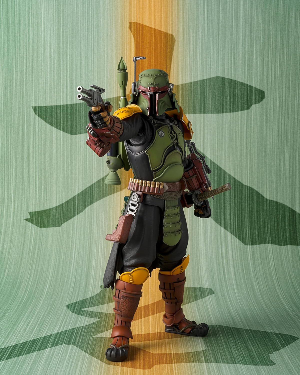 TAMASHII NATIONS - Star Wars: The Book of Boba Fett - Daimyo Boba Fett, Bandai Spirits MEISHO Movie Realization Action Figure-4