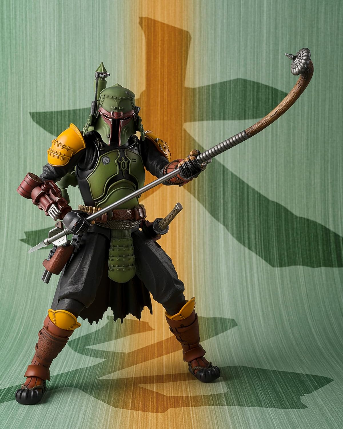 TAMASHII NATIONS - Star Wars: The Book of Boba Fett - Daimyo Boba Fett, Bandai Spirits MEISHO Movie Realization Action Figure-5