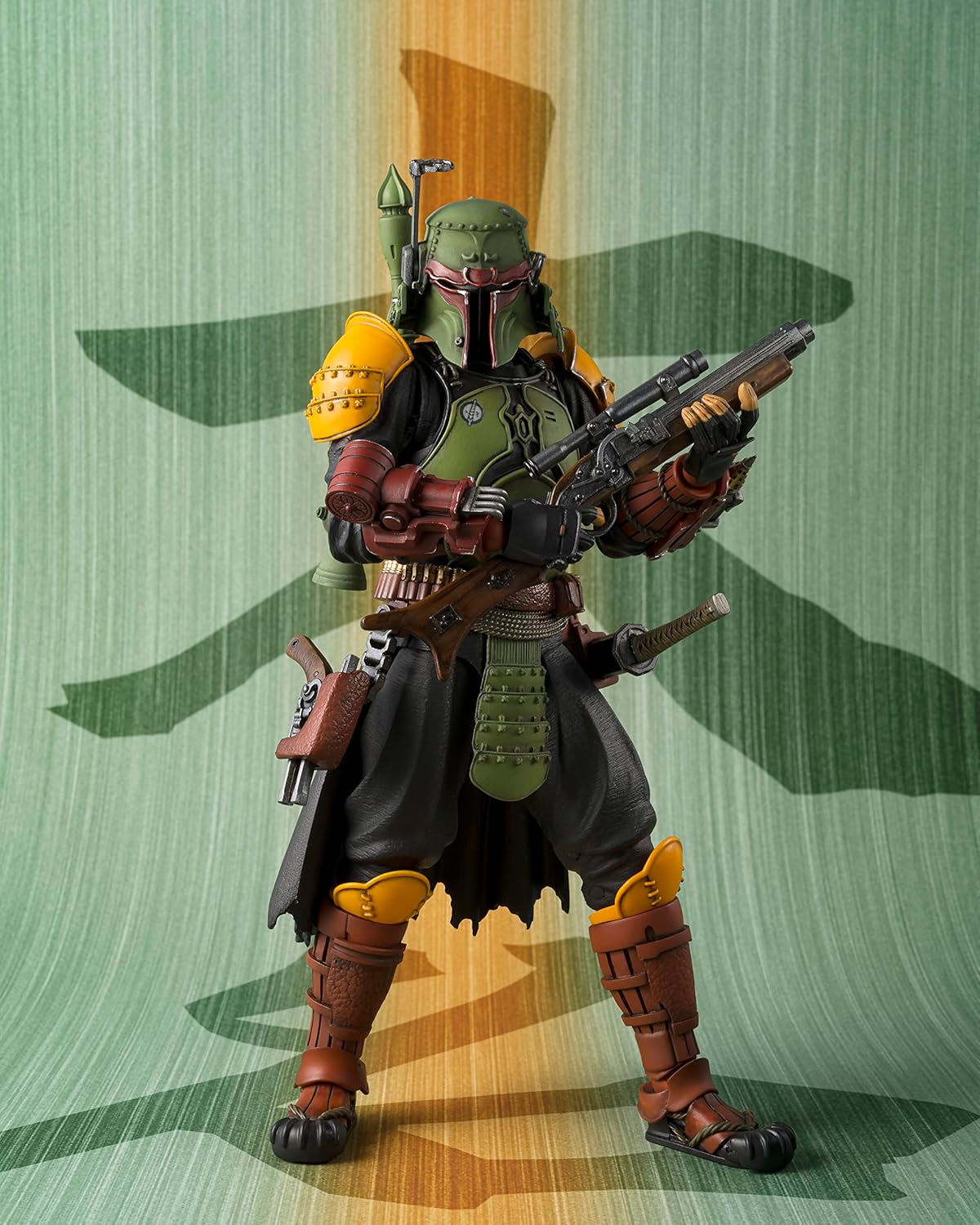 TAMASHII NATIONS - Star Wars: The Book of Boba Fett - Daimyo Boba Fett, Bandai Spirits MEISHO Movie Realization Action Figure-7