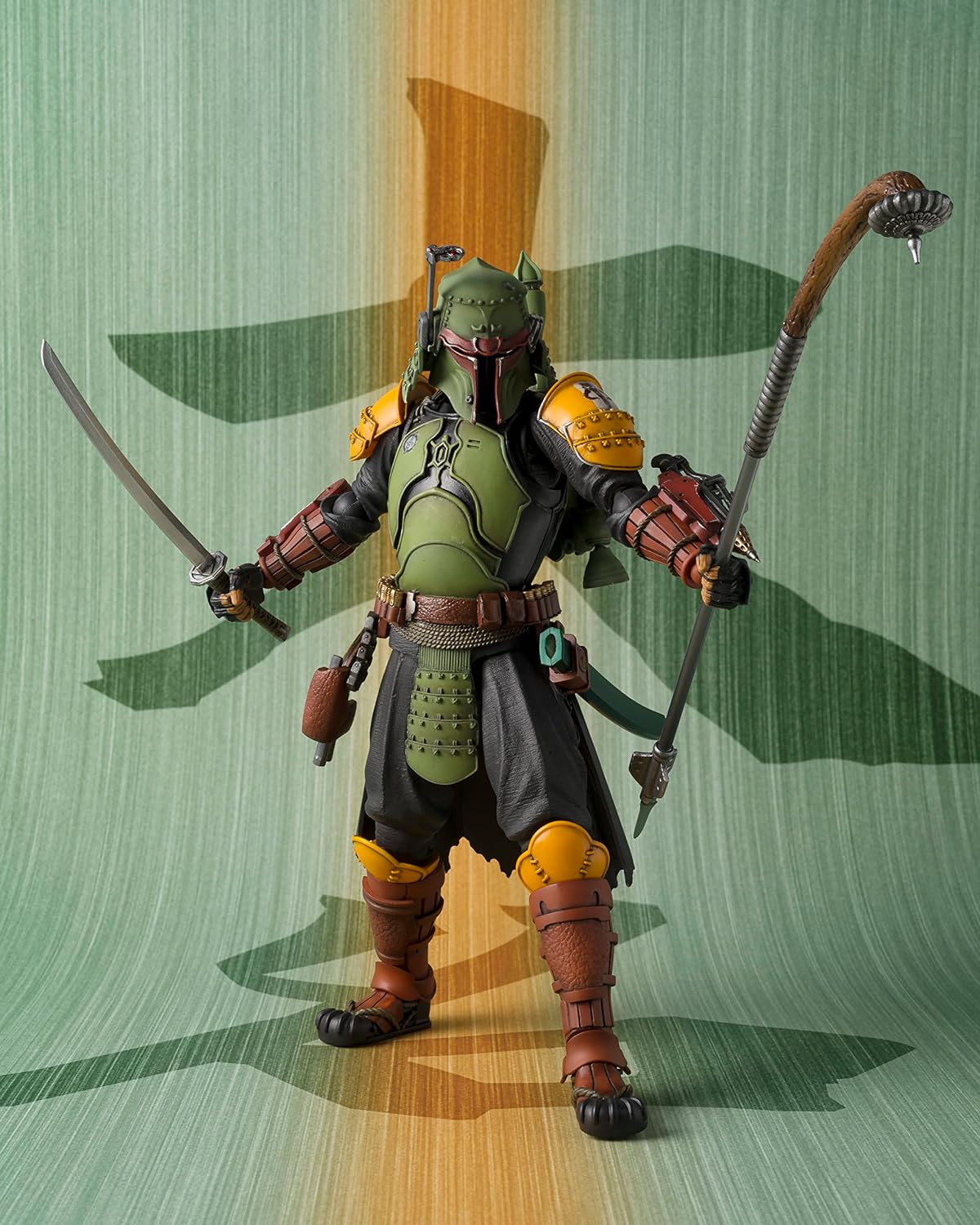 TAMASHII NATIONS - Star Wars: The Book of Boba Fett - Daimyo Boba Fett, Bandai Spirits MEISHO Movie Realization Action Figure-8