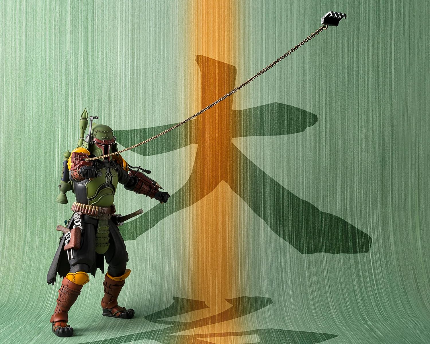 TAMASHII NATIONS - Star Wars: The Book of Boba Fett - Daimyo Boba Fett, Bandai Spirits MEISHO Movie Realization Action Figure-9