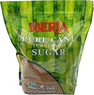 Iberia Pure Cane Turbinado Sugar, 4 lb.