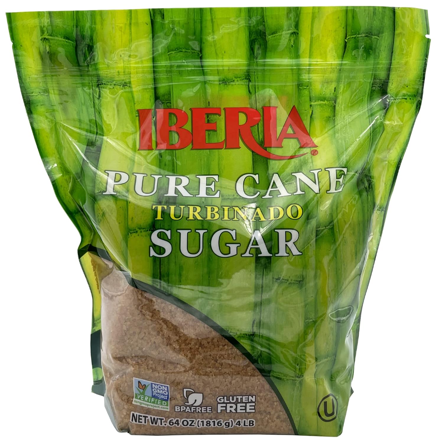 Iberia Pure Cane Turbinado Sugar, 4 lb.-0