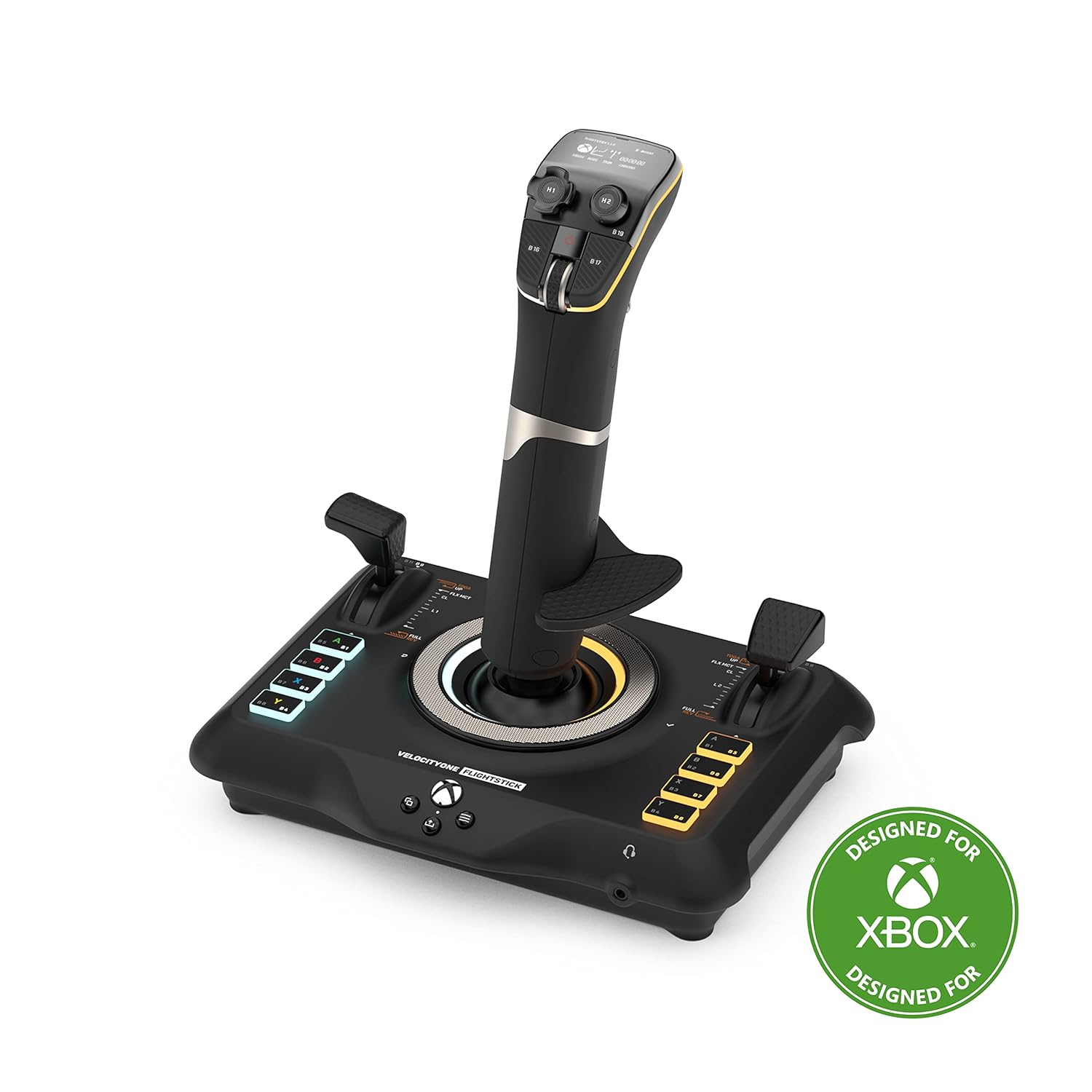 Turtle Beach VelocityOne Flightstick Universal Simulation Controller Joystick for Air & Space Combat Simulation - Xbox Series X, Xbox Series S, Xbox One, Windows 10, and Windows 11 PCs-0