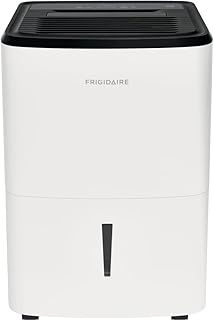 Frigidaire 35 Pint Dehumidifier, 3,000 Square Foot Coverage, 1.7 Gallon Bucket Capacity, Continuous Drain Option